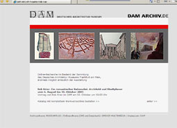 Deutsches Architektur Museum Frankfurt Onlinearchivsoftware